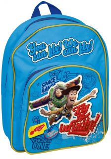 Disney Theme Character Childrens Junior Bag Back Pack School Bag with Zip Pocket