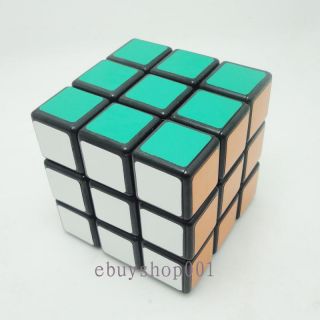Magic Cube 3x3x3 High End Professional Speed Magic Cube Black 5 7cm F115
