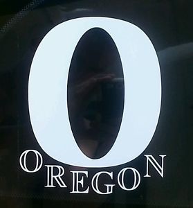 " Oregon Ducks O Logo " Vinyl Sticker Decal Car Boat Home RV