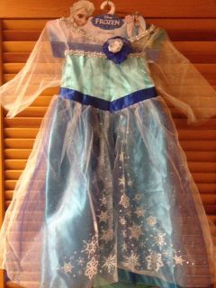 Disney Frozen Elsa Costume Dress Size 4 6X