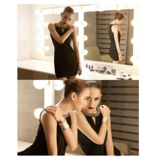 Hot New Summer Manual Luxury Delicate Overlap Elegant Comply Wrap Woman Dress