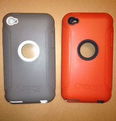 2 Otterbox Defender Series Cases for iPod Touch 4th Generation Glacier Flash