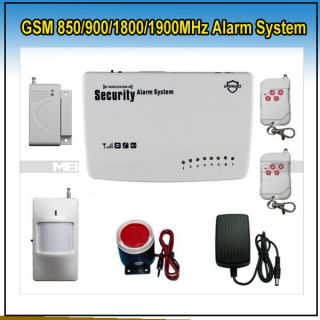 New Wireless GSM Home Security Burglar Alarm System Auto Dialing Dialer SMS Call