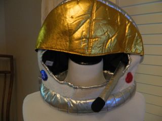 Space Astronaut Costume Halloween Helmet Gravity Kids or Adults Hat
