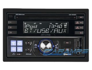 Alpine CDE W235BT Double 2 DIN in Dash Car Stereo CD Player Radio w Bluetooth 4958043540655