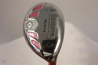 New Pink Ladies All Hybrid Rescue Lady Hybrids Womens Full Set 4 SW Golf Clubs
