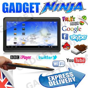 7" Tablet Android 4 0 3 Netbook Notebook Mini Laptop WiFi UK Seller Touchscreen