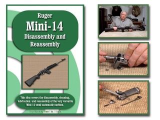 Ruger Mini 14 Rifle Instructional DVD Disassembly Reassembly 