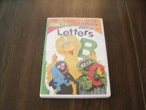Sesame Street   Learning About Letters DVD, 2004