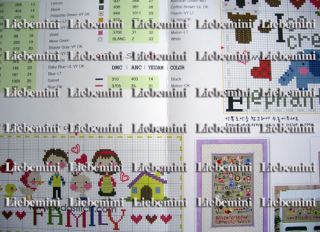 SO73 " Alphabet Learning " Lovely Cross Stitch Pattern