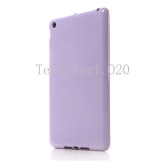TPU Soft Jelly Rubber Silicone Back Case Skin for Apple iPad Mini Soft Gel Cover