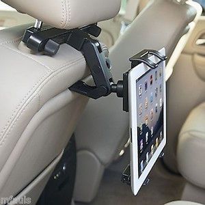Heavy Duty Car Headrest Mount for Apple iPad iPad 2 New iPad 3 Fits Cases Skin