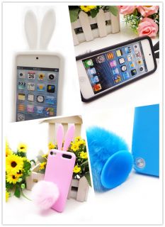 5 Colors Bunny Rabbit Soft Skin Case Cover for Apple iPod Touch 5 Generation