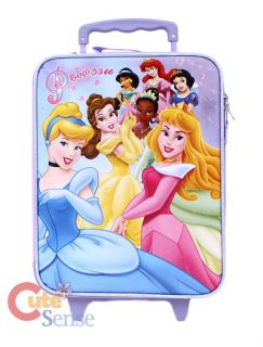 Disney Princess Rolling Luggage Suitecase Roller Bag