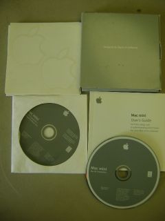 Apple Mac Mini G4 OS x Install Restore Software Disc Set 10 3 7 Panther