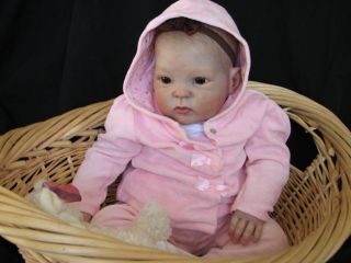Cuddles Reborn Vinyl Kit by Donna RuBert 9 Month Old 26 inch Realistic Doll Kit
