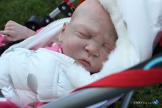 New Reborn Baby Sweet Pea Asleep 23" Doll Kit by Laura Lee Eagles 6487
