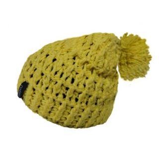 Rollic Gear Saki Yellow One Size Knit Acrylic Yarn Hat Beanie Cap Winter New