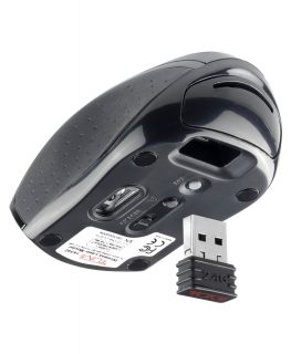 Tumi Travel Mini Wireless Laser Mouse USB Nano Receiver ORG $89 w Pouch Battery