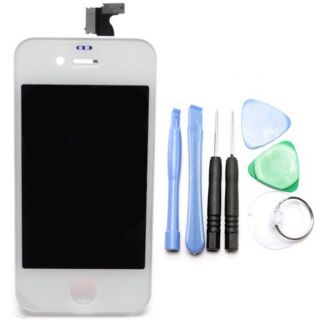 Replace White Touch Screen Glass Digitizer LCD Display for iPhone 4GS 4S Tools