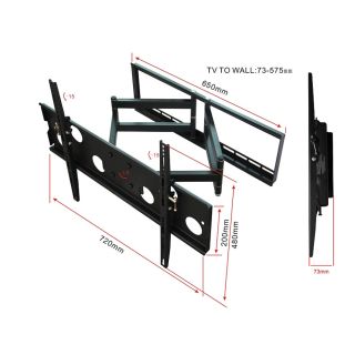 Articulating 32 60" Dual Arm LED LCD Plasma Wall Mount