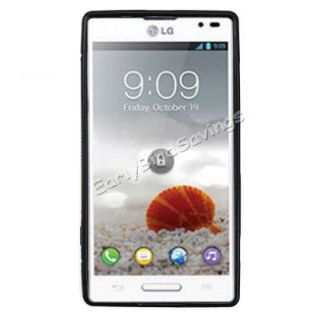 Black s Line Design Soft TPU Gel Case Cover for LG Optimus L9 P760