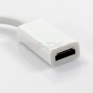 Mini DVI to 1080p HDMI Adapter Cable Cord Converter for Apple MacBook Pro iMac