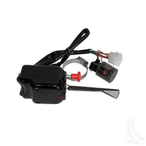 Plug Play Turn Signal Switch w Flasher Relay for Most Golf Carts R