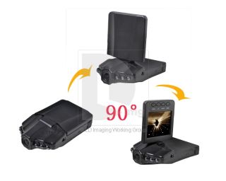 2013 Newest HD 720P IR Car Vehicle Dash Camera DVR Roratable LCD 270° Monitor
