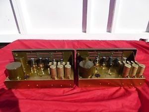 Army Tube Amplifiers Matched Pair Working Finest Quality