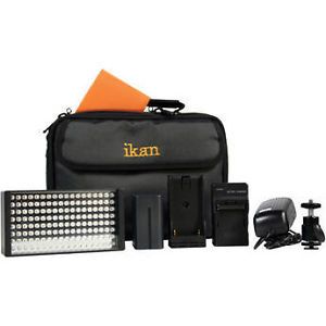 Ikan Iled 155 on Camera LED Light Kit with Canon Battery Plate