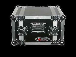 Odyssey Cases FZER6 Deluxe ATA 6 Space DJ Effects Gear 6U Flight Rack Case New