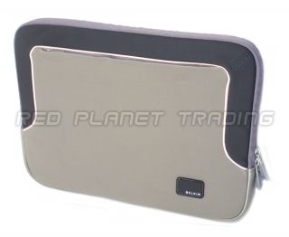 New Belkin 14" Neoprene EVO Grey Pink Laptop Notebook Sleeve Case F8N311 122 DL
