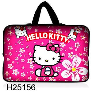 9" 10" 10 1" 10 2 Handle Sleeve Bag Case for Netbook Laptop Tablet Hello Kitty