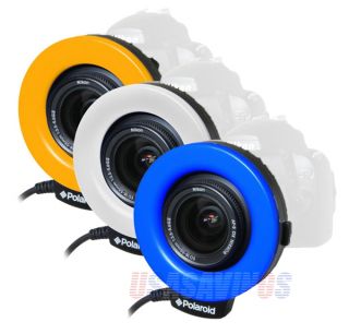 Macro LED Ring Flash Polaroid for Nikon D3000 D3100 D5000 D40x D3X