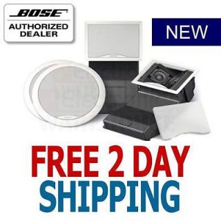Bose 191 Invisible in Wall Ceiling Speakers Pair New