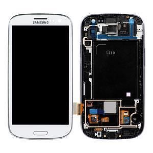 Samsung Galaxy S3 III SPH L710 LCD Touch Screen Display w Digitizer Touch White