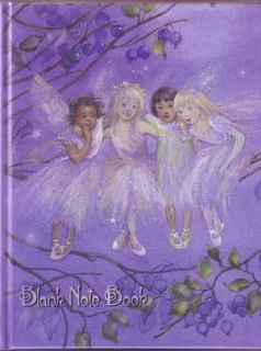 Forest Fairies Fairy New Blank Writing Notebook Child Fairies Purple Office