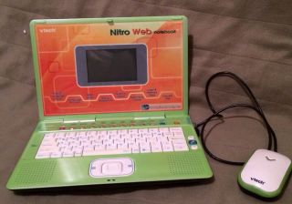 Vtech Nitro Web Notebook with Mouse Manual Educational Childrens Toy