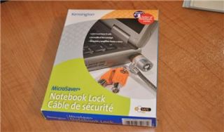 NEW KENSINGTON MicroSaver Notebook Security Cable Lock, Model 64068F