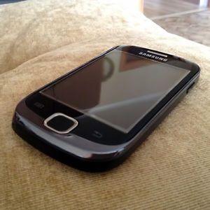 Samsung Galaxy Mini Cell Mobile Phone UNLOCKED Black AS NEW