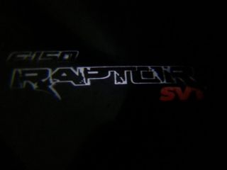 Ford Raptor SVT LED Logo Projectors Door Puddle Lights