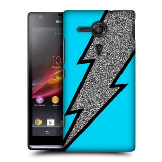 Head Case Designs Lightning Bolt Hard Back Case Cover for Sony Xperia SP C5303