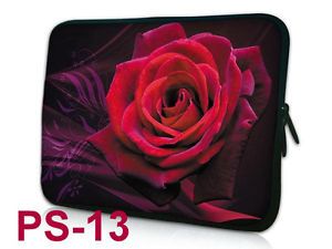 Rose Design 9" 10" 10 1" Laptop Netbook Notebook Tablet Sleeve Bag Case Cover PC
