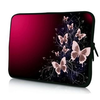 Many Butterfly 11 6" 12" Neoprene Laptop Netbook Sleeve Bag Tablet PC Case Cover