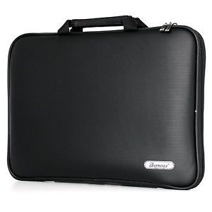 12" Laptop Notebook Memory Foam Padding Anti Shock Sleeve Carry Case Cover Black