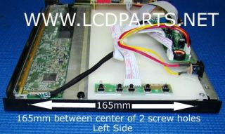 12 1" Open Frame LED Screen Sunlight Readable Up to 700 Nits Completed Assembly