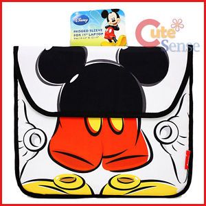 Disney Mickey Mouse 15" Laptop Sleeve Bag Flap Pouch Style Notebook Case