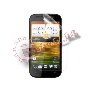 Black s Line TPU Gel Case Cover Pouch for HTC One SV T528T Free Screen Protector