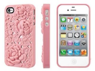 A26 Brand New SwitchEasy Avant Garde Hard Case for iPhone 4 4S Blossom Rose Pink